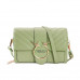 Женская кожаная сумка C270-9 GREEN